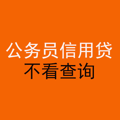 抚远公务员信用贷款